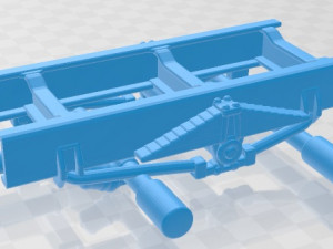 autocar dc 64 2019 printable truck 3D प्रिंट मॉडल