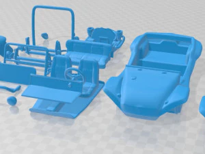 Volkswagen buggy meyers manx 1965 printable car 3D Print Model