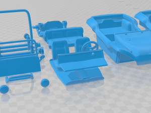 Volkswagen buggy meyers manx 1965 printable car 3D Принт Модель