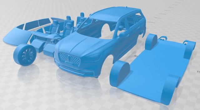 aviator 2020 printable car Model Cetak 3D .c4d .max .obj .3ds .fbx .stl .blend 
