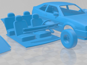 volkswagen corrado g60 1988 printable car 3D Print Model