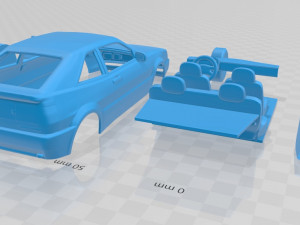 volkswagen corrado g60 1988 printable car 3D Print Model