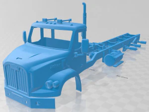 autocar dc 64 2019 可打印卡车 3D 打印模型