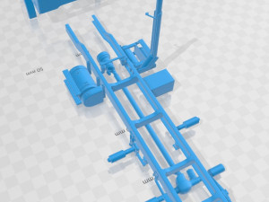 autocar dc 64 2019 printable truck 3D 打印模型