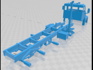 autocar dc 64 2019 printable truck 3D 打印模型