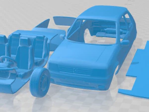 Peugeot 205 gti 1983-1998 printable car 3D Print Model