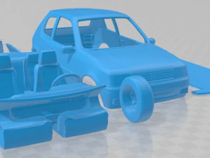 Peugeot 205 gti 1983-1998 printable car 3D Print Model
