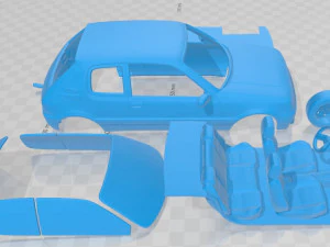 Peugeot 205 gti 1983-1998 printable car 3D Print Model