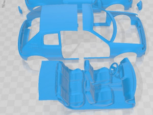 peugeot 205 gti 1983-1998 printable car 3D प्रिंट मॉडल