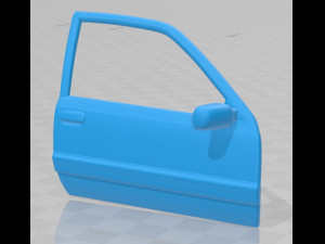 peugeot 205 gti 1983-1998 printable car 3D प्रिंट मॉडल