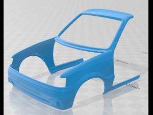 peugeot 205 gti 1983-1998 printable car 3D प्रिंट मॉडल