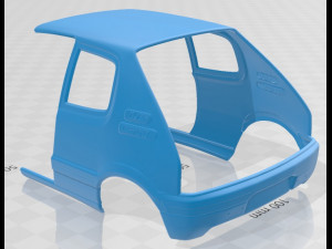 peugeot 205 gti 1983-1998 printable car 3D प्रिंट मॉडल