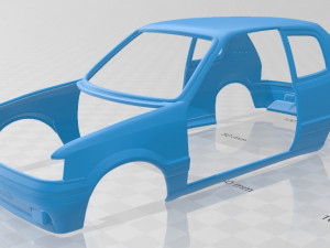 peugeot 205 gti 1983-1998 printable car 3D प्रिंट मॉडल
