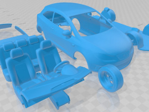 seat ibiza 2010 printable car 3D Print Model