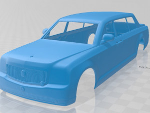toyota century royal 2006 printable body car 3D Print Model