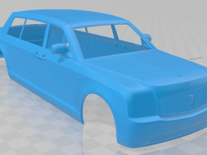 toyota century royal 2006 printable body car 3Dプリントモデル