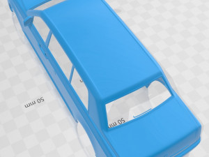 toyota century royal 2006 printable body car 3Dプリントモデル