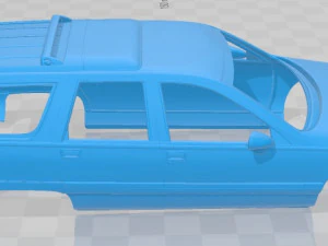buick roadmaster wagon 1991 printable body car 3D Print Model
