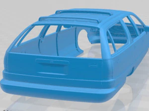 buick roadmaster wagon 1991 printable body car 3D Print Model