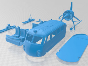 aerosleds ka 30 printable in separate parts 3D 프린트 모델