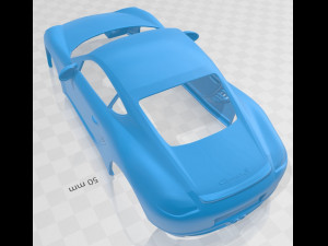 porsche cayman s 2011 printable body car 3Dプリントモデル