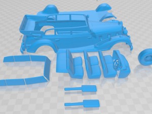 mercedes benz 770k 1936 printable car Modelo de Impressão 3D