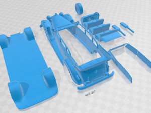 mercedes benz 770k 1936 printable car Modelo de Impressão 3D