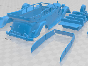 mercedes benz 770k 1936 printable car Modelo de Impressão 3D