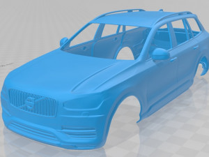 volvo xc90 t5 2015 printable body car 3D Baskı Modeli