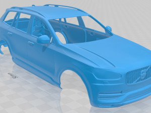volvo xc90 t5 2015 printable body car 3D Baskı Modeli