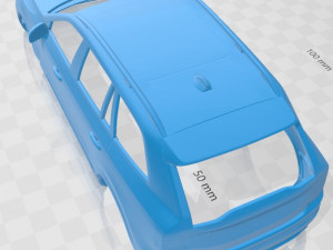 volvo xc90 t5 2015 printable body car 3D Baskı Modeli