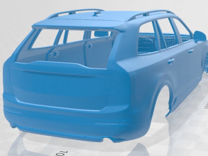 volvo xc90 t5 2015 printable body car 3D Baskı Modeli