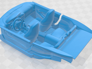 porsche 911 996 carrera 1999 printable car 3D-Druckmodell