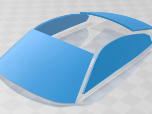 porsche 911 996 carrera 1999 printable car 3D-Druckmodell