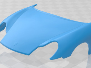 porsche 911 996 carrera 1999 printable car 3D-Druckmodell