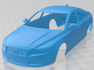 volvo s80 2011 printable body car 3D Print Models