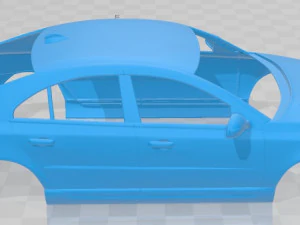 volvo s80 2011 printable body car 3D Print Model