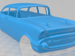 150 sedan 1957 printable body car 3D प्रिंट मॉडल