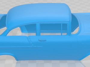 150 sedan 1957 printable body car 3D प्रिंट मॉडल