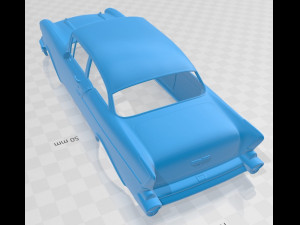 150 sedan 1957 printable body car 3D प्रिंट मॉडल