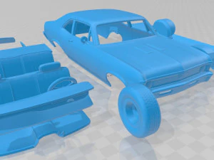nova ss 396 1970 printable car 3D Print Model
