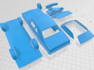 nova ss 396 1970 printable car 3D Print Model
