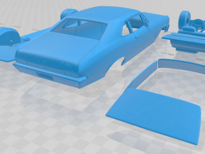 nova ss 396 1970 printable car 3D Принт Модель