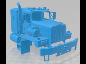 kenworth c500 2001 printable body truck 3D Print Model