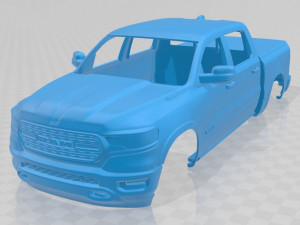 ram 1500 limited 2019 printable body car 3D Print Model