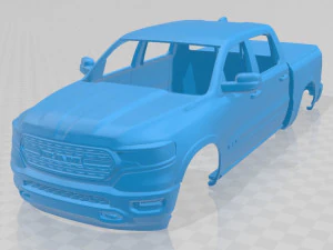 ram 1500 limited 2019 print body mobil Model Cetak 3D