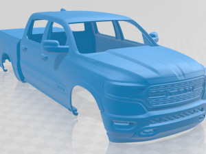 ram 1500 limited 2019 printable body car Model do druku 3D