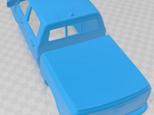 ram 1500 limited 2019 printable body car Model do druku 3D