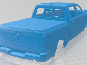 ram 1500 limited 2019 printable body car Model do druku 3D