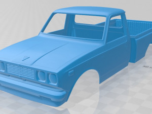 toyota hilux 1972 printable body car Modelo de impresión 3D